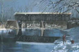Skinner Covered Bridge (Winter)