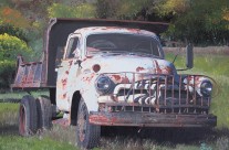 Old Chevy Dump Truck
